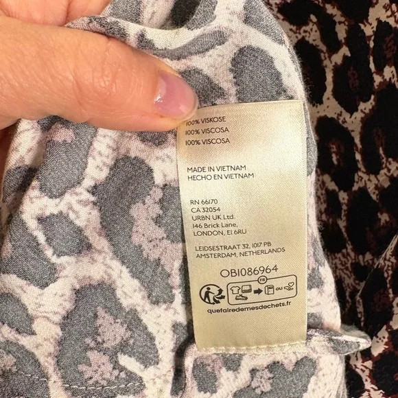 Anthropologie Animal Print Midi Skirt - Picture 4 of 5